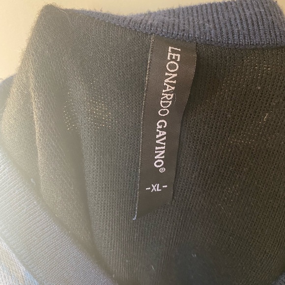 Blue argyle sweater vest - Picture 2 of 2